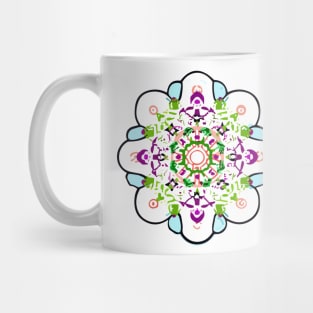 mandala Clamber Paintmandala Creep Pencil Mug